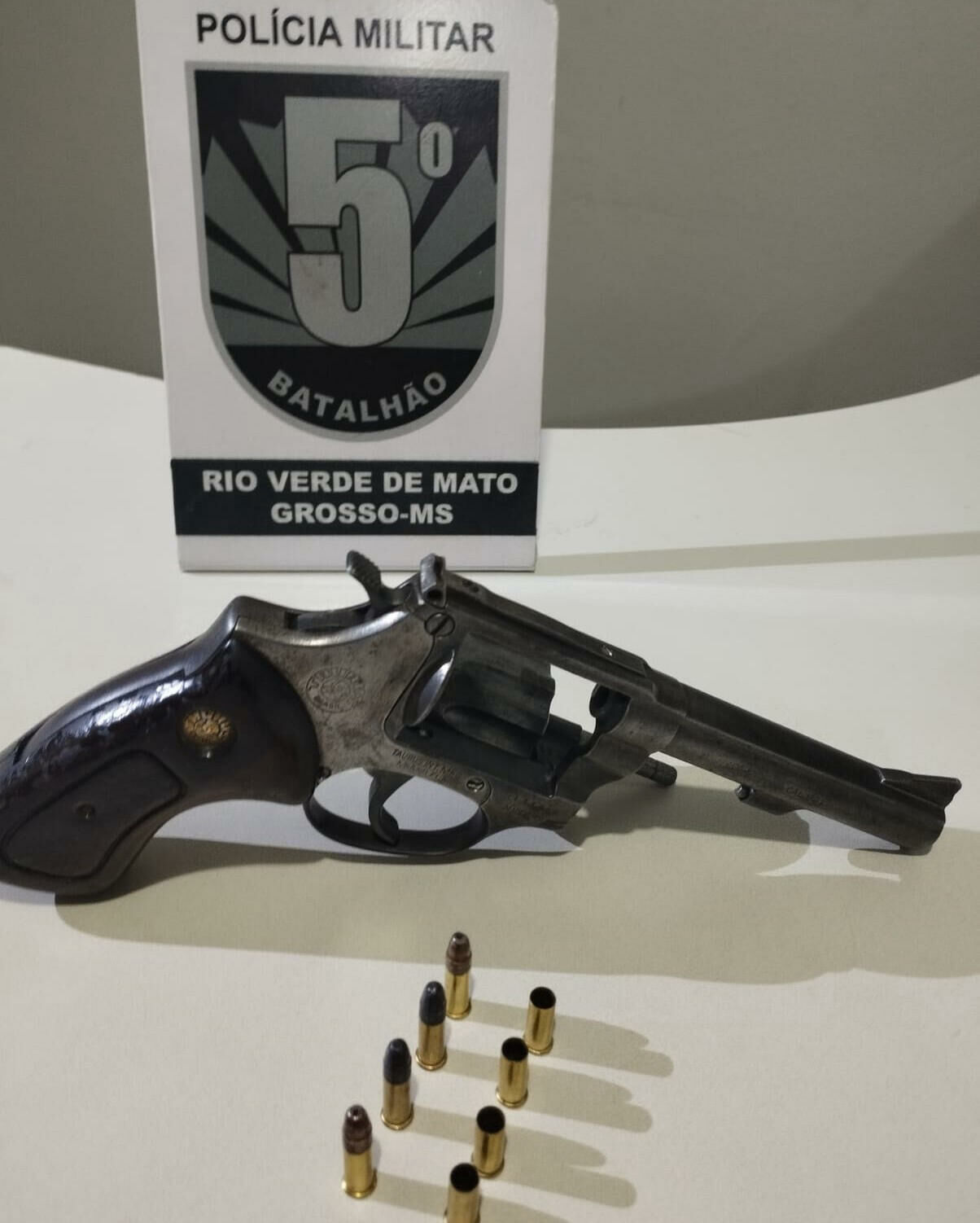 Imagem de compartilhamento para o artigo Denúncia leva à prisão de homem por porte ilegal de arma em Rio Verde de MT da MS Todo dia